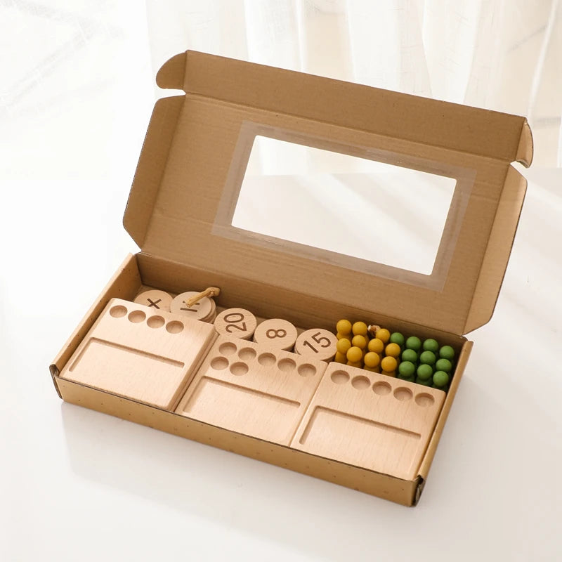 Montessori Counting Pegs Board