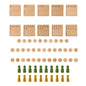 Montessori Counting Pegs Board