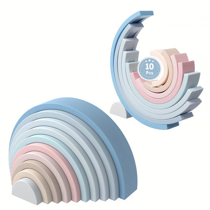 Stacking Rainbow - Soft Blue