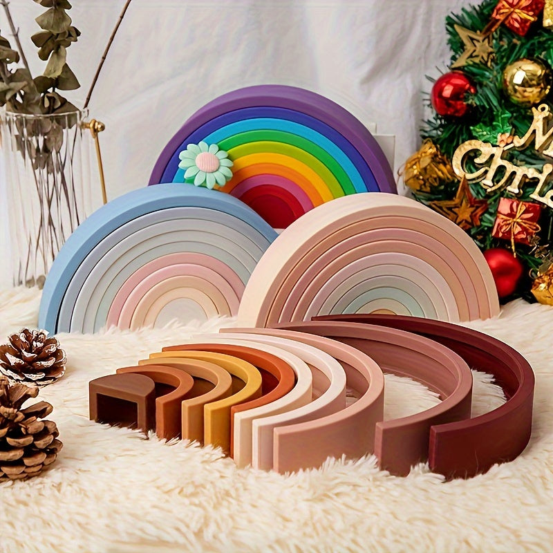 Stacking Rainbow - Soft Blue